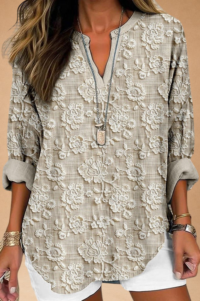 Bluse Desert Bloom