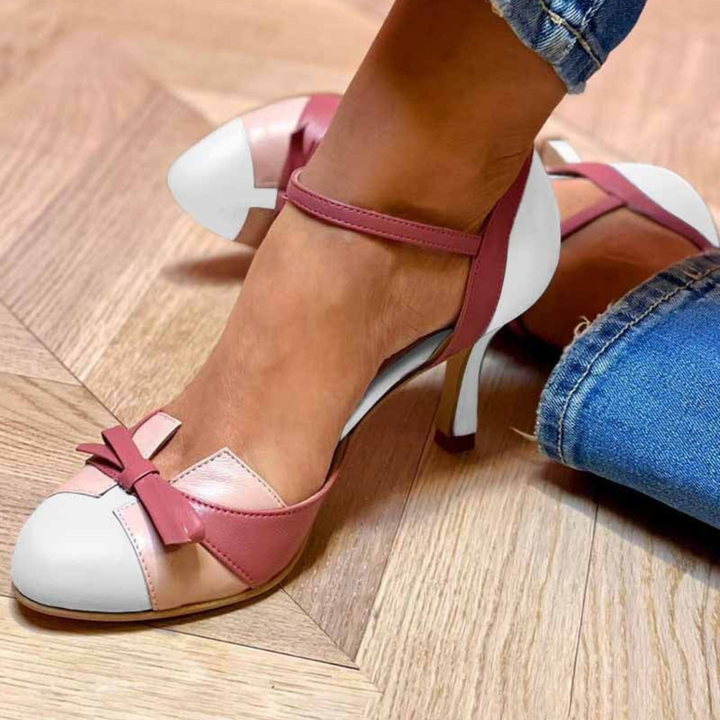 Éloïse™ retro-damepumps i elegant design