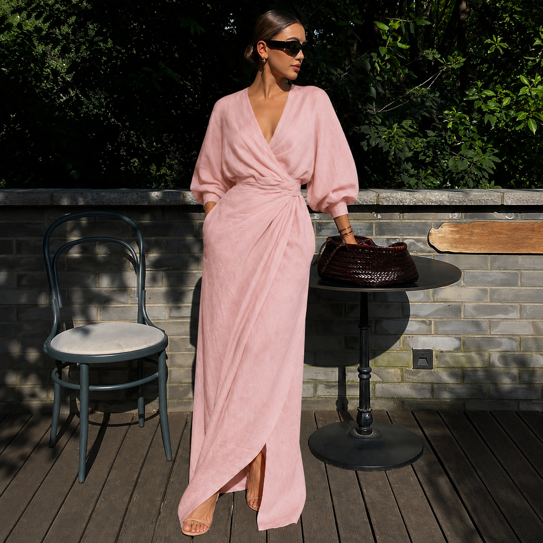Julia - Vestido Maxi Minimalista