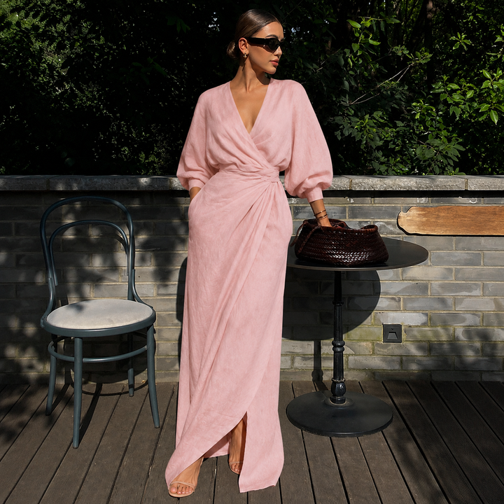 Julia - Vestido Maxi Minimalista