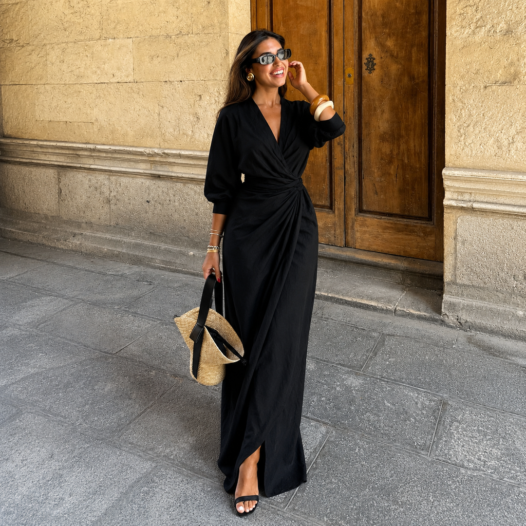 Julia - Vestido Maxi Minimalista