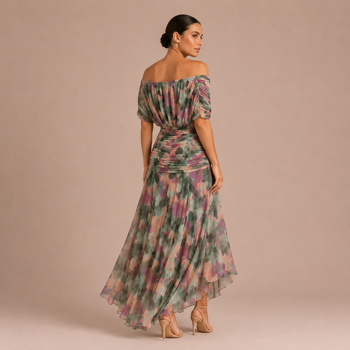 Alma - V-Neck Maxi Dress