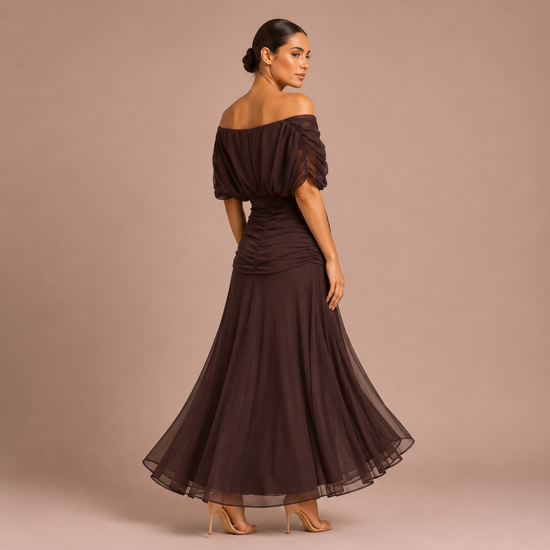 Alma - V-Neck Maxi Dress