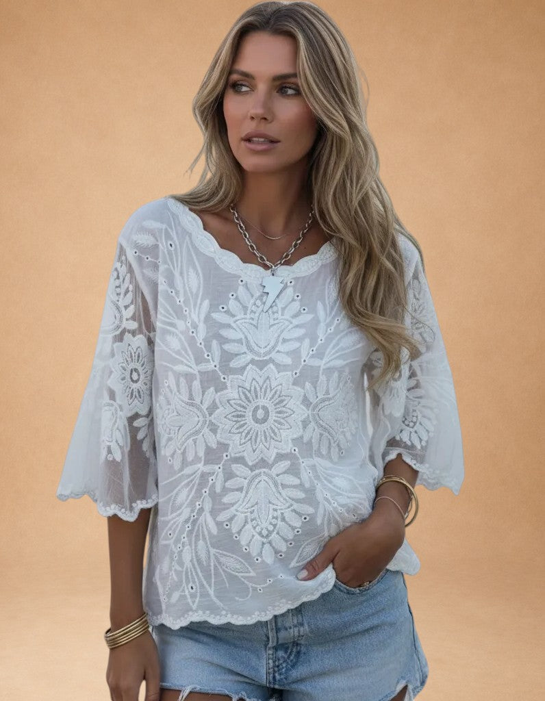 Melania – sommerfugleærmer