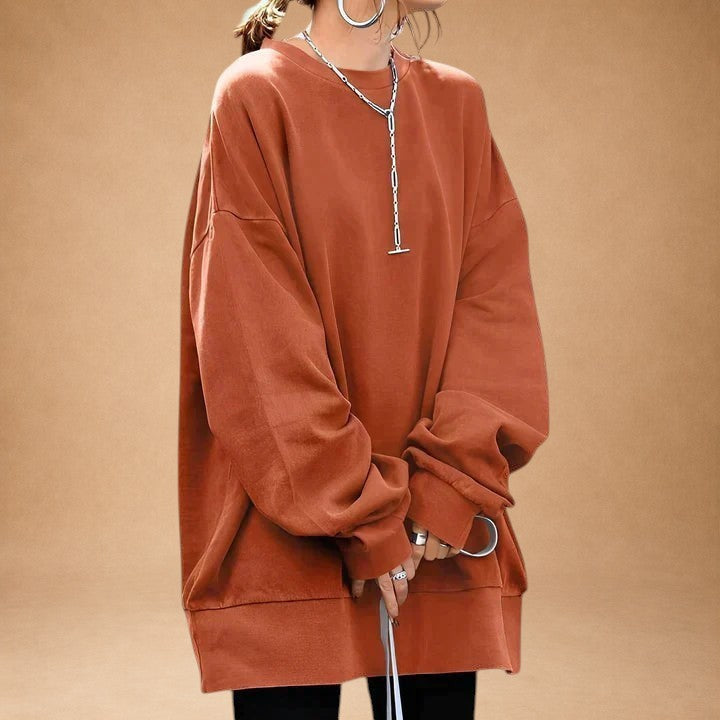 Joyce – Behagelig oversized tunikabluse