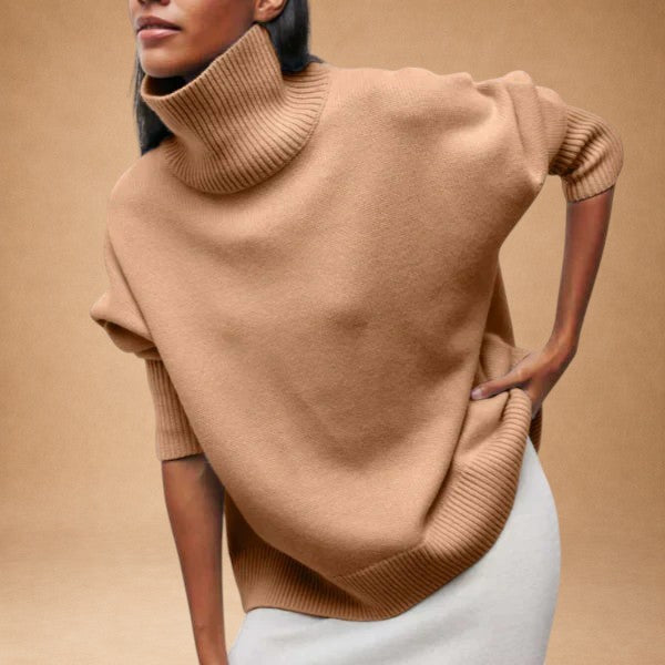 Katrielle – Behagelig sweater med høj hals