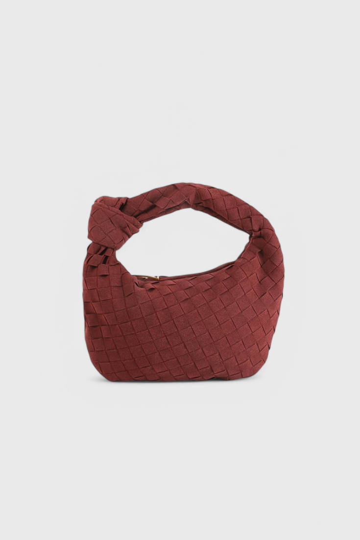 Mini Remi Woven-taske med knudedetalje