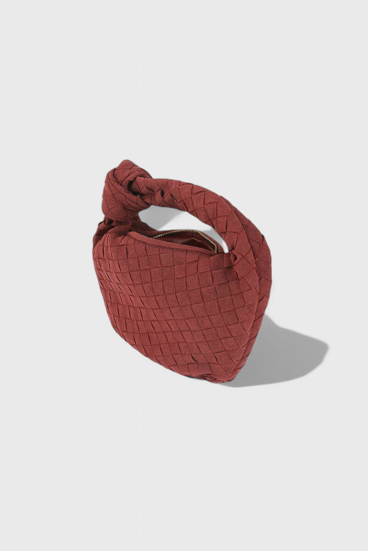Mini Remi Woven-taske med knudedetalje