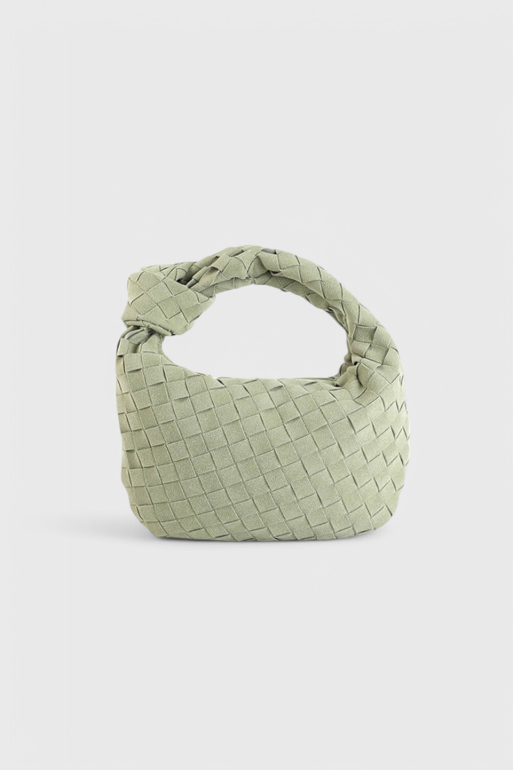 Mini Remi Woven-taske med knudedetalje