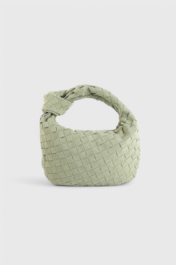 Mini Remi Woven-taske med knudedetalje
