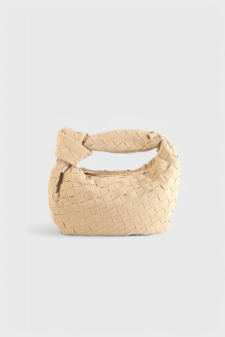 Mini Remi Woven-taske med knudedetalje