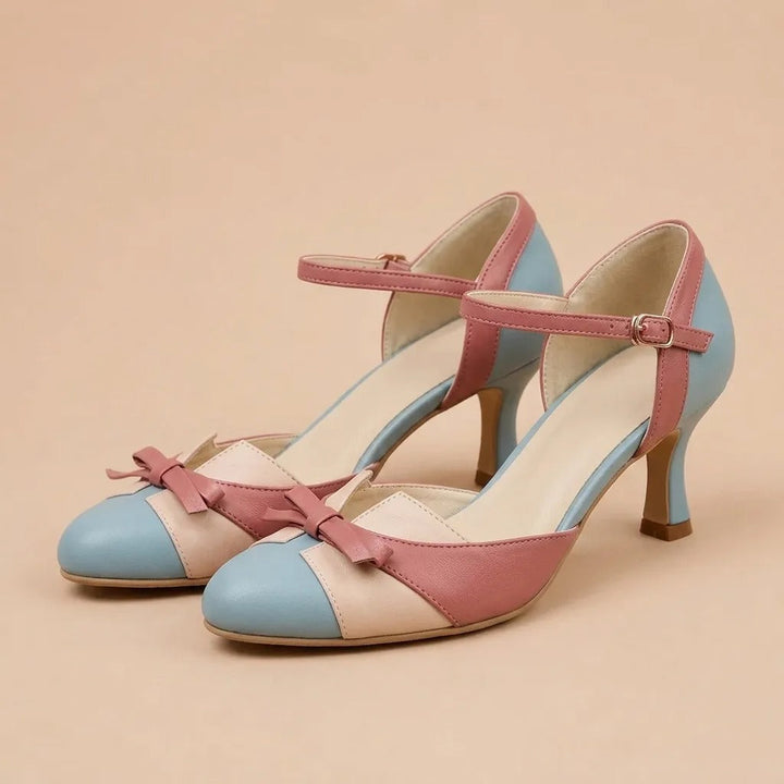 Éloïse™ retro-damepumps i elegant design