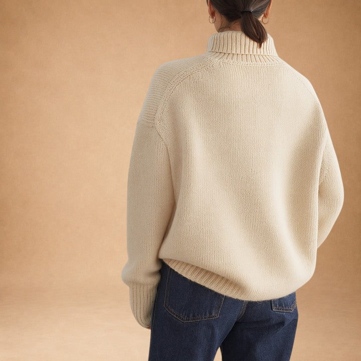 Candice – Blød oversized kashmirbluse