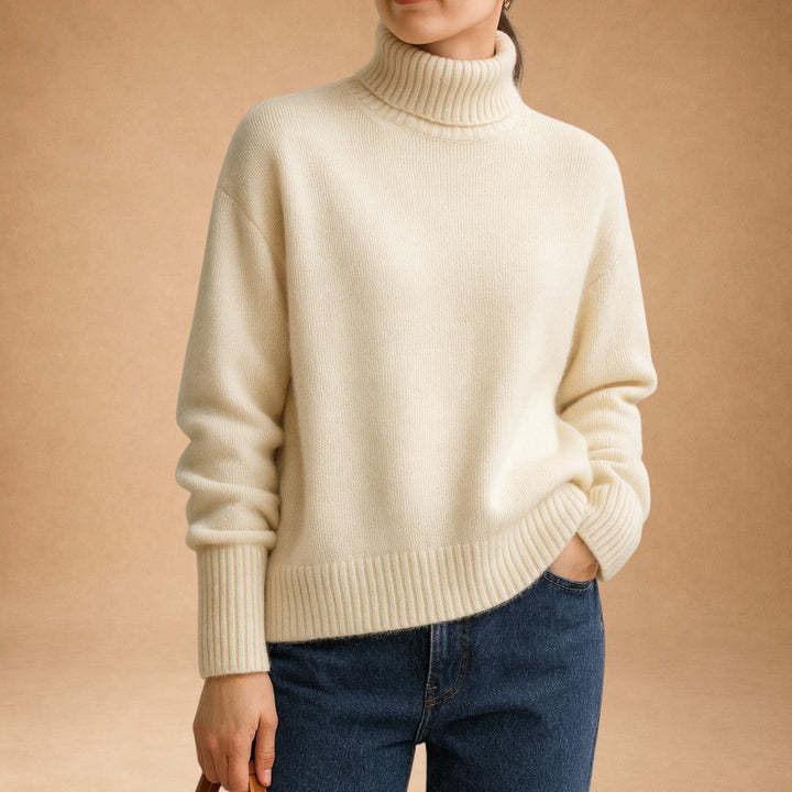 Candice – Blød oversized kashmirbluse