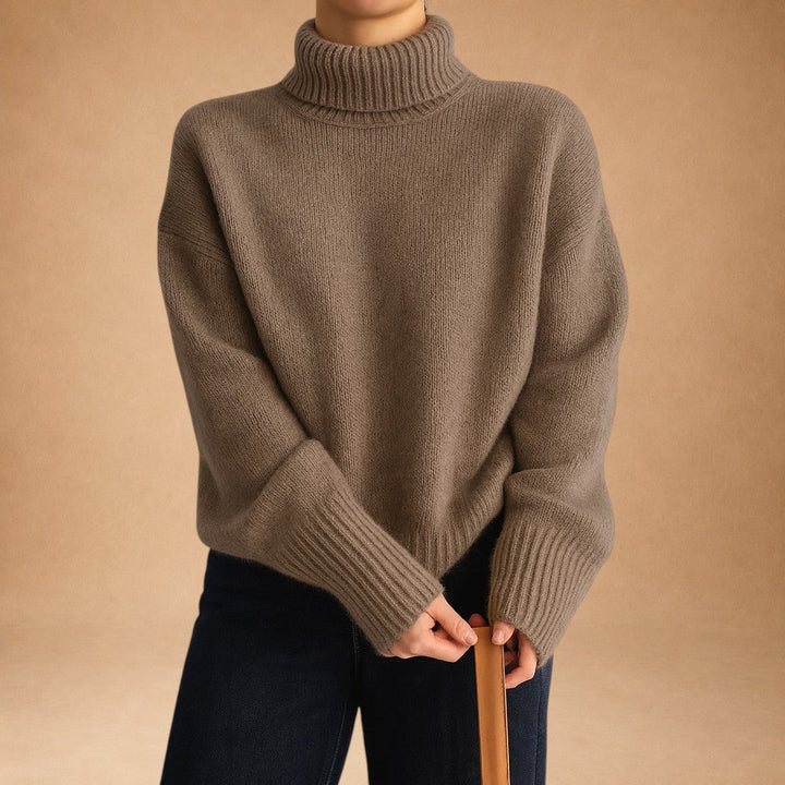 Candice – Blød oversized kashmirbluse