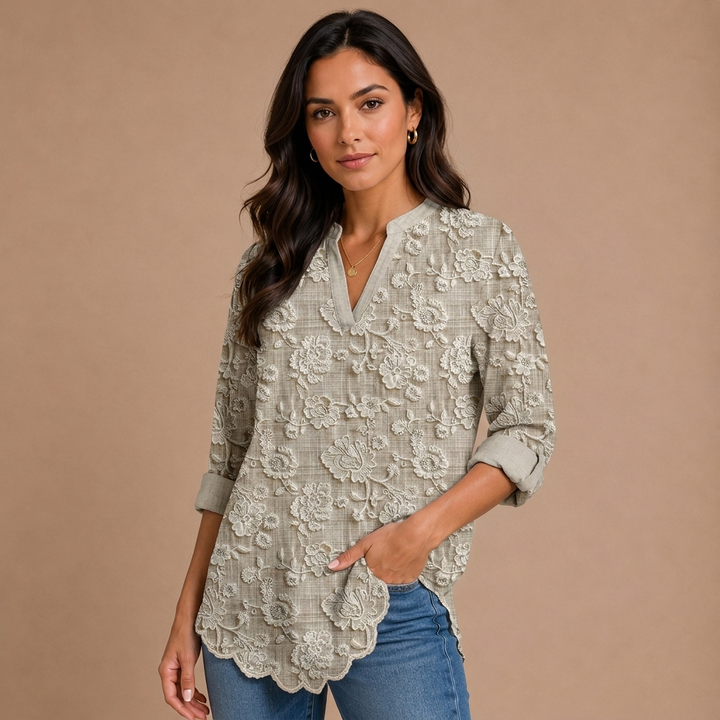 Bluse Desert Bloom