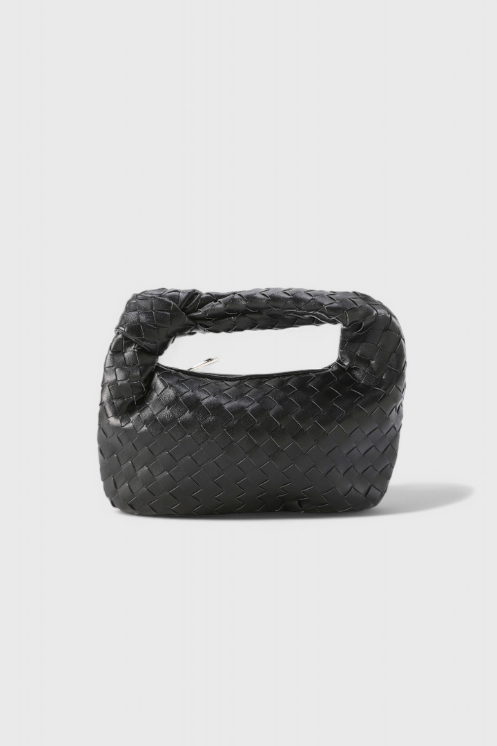 Sage Bolso Satchel Mini Woven-taske