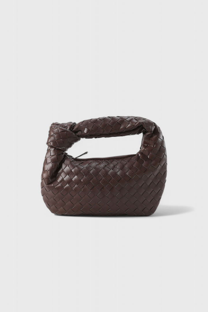 Sage Bolso Satchel Mini Woven-taske