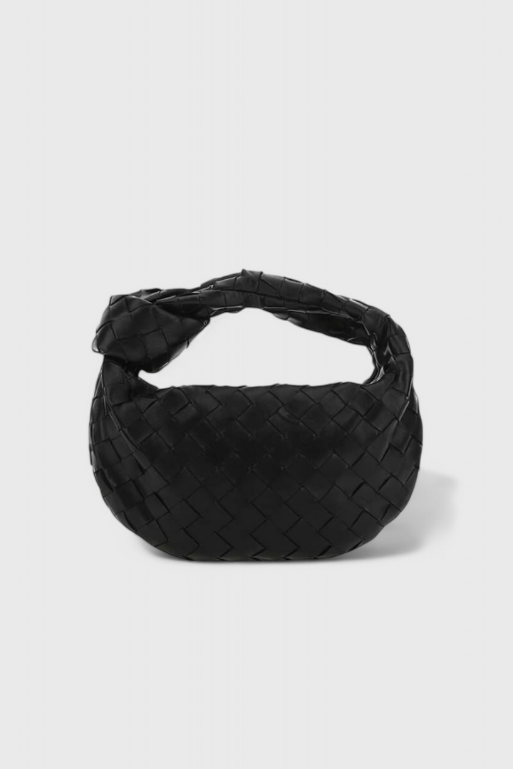 Sage Bolso Satchel Mini Woven-taske